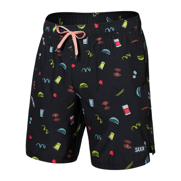 SAXX OH BUOY 2N1 VOLLEY 7' SWIM SHORT