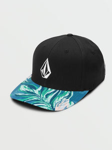 VOLCOM FULL STONE PRINT FLEXFIT HAT