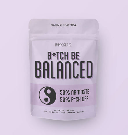 B*tch, Be Balanced Green tea, 20 Servings