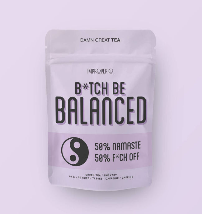 B*tch, Be Balanced Green tea, 20 Servings