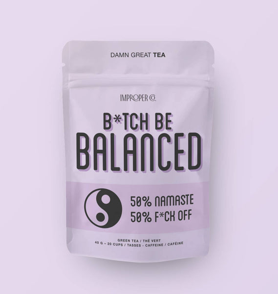 B*tch, Be Balanced Green tea, 20 Servings