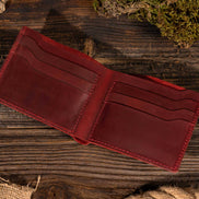 Leather Wallet,  Bifold Wallet, Handmade Wallet for Men