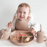 Baby bliss Sippy Cup with Straw, Spill-Proof & Anti-Stain - Caramel
