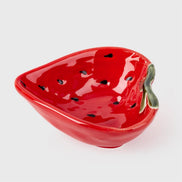 TRUU Strawberry Dish, Ceramic, 3.98x3.75x1.5
