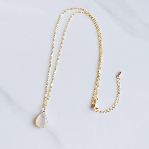 Oh So Lovely NADIA, Stunning Mother of pearl Charm Necklace