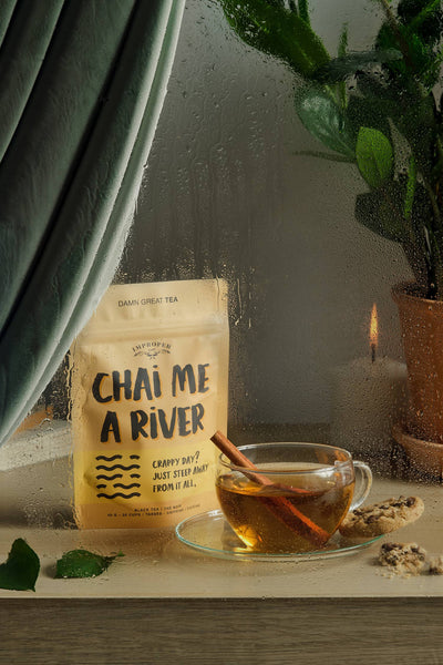 Chai Me A River Black tea, 20 Servings, Chai Tea Blend