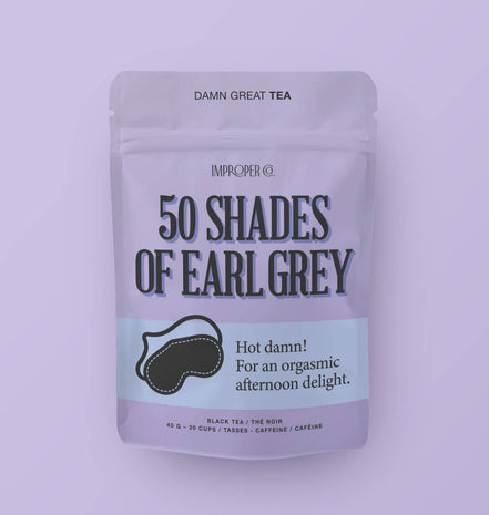 50 Shades of Earl Grey tea, 20 Servings, Flavoured Black Tea
