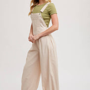BLUIVY CARGO DRAWSTRING OVERALL JUMPSUIT
