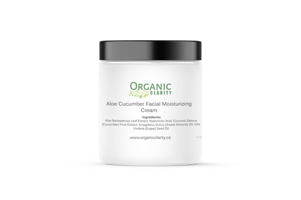 Organic clarity Aloe Cucumber Facial Moisturizing Cream 🌱