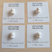 UNLIFTED INK S’more Fun With You Mini Friendship Card + Marshmallow