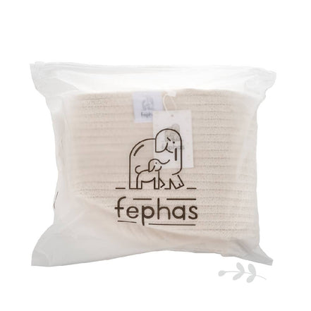 FEPHAS Rope Diaper Caddy- Off-white