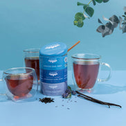 Earl Grey Tea Trio Tin & Spoon -Organic, Fair-Trade Tea Gift