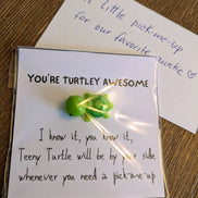 UNLIFTED INK Turtley Awesome Cheer-Up Card with Positivity Message