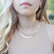 Oh So Lovely Lucia flat hoop