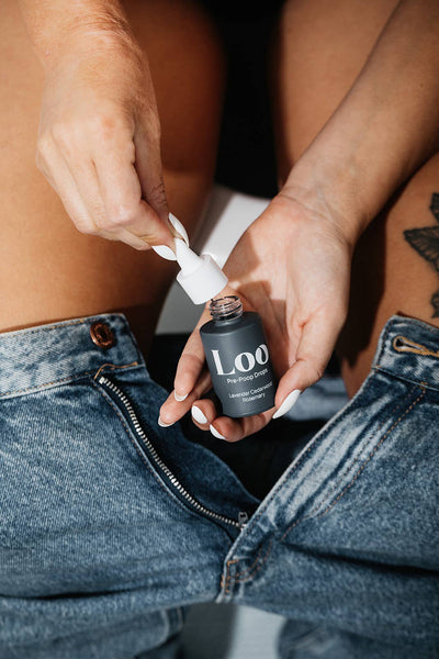 Loo Pre-Poop Toilet Drops — Lavender Cedarwood Rosemary