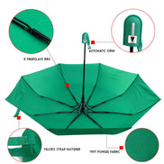 SELINI Auto Open Compact Solid Color Travel Umbrella - UM5029