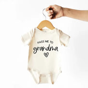 Pass Me to Grandma Baby Bodysuit | New Baby Gifts