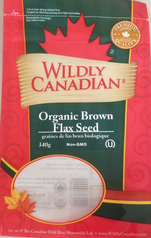 Wildly Canadian Organic Brown Flax Seed