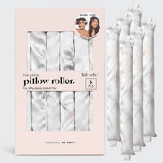 KITSCH Satin Heatless Pillow Rollers 6pc- Soft Marble