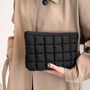24 POPS Quilted Cosmetic Makeup Pouch Clutch Bag