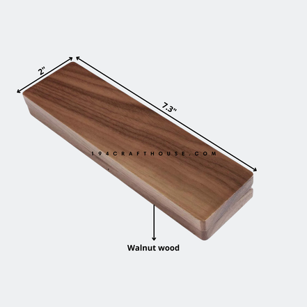 Walnut Wooden Ballpoint Pens & Case Set - Office Gifts