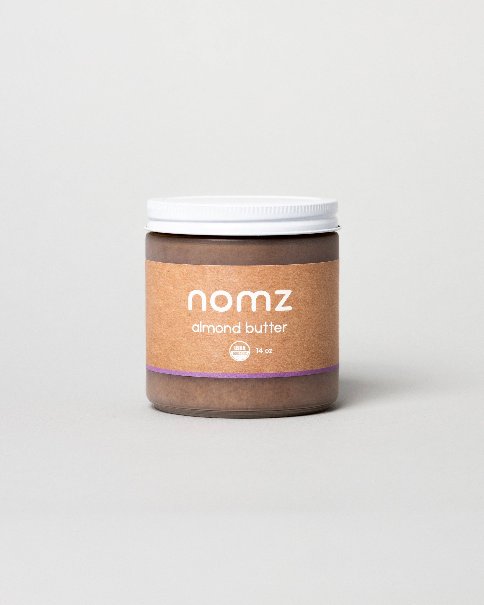 NOMZ Organic almond nut butter