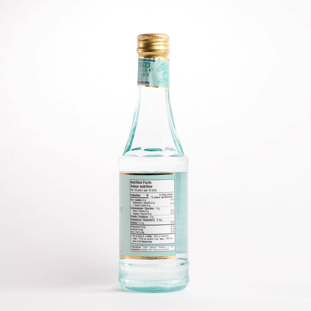 Pure Botanica Digestion + Bloating: Organic Premium Mint Water Distillate