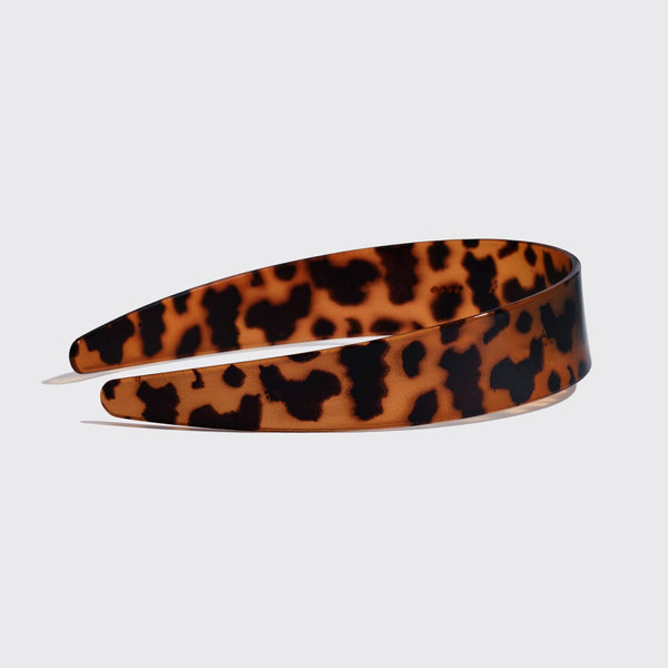 KITSCH Recycled Plastic Wide Headband - Tort