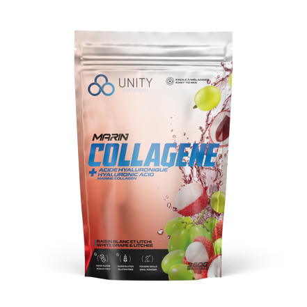 UNITY Marin Collagen + Hyaluronic Acid - White Grape & Litchee