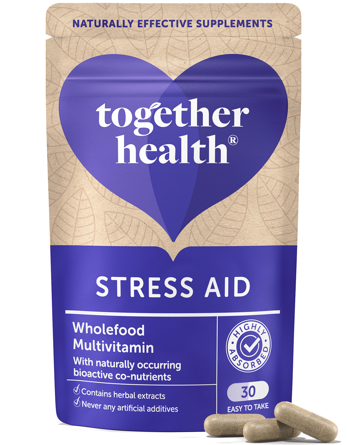 Together Health Stress Aid – Stress Supplement – 30 Capsules