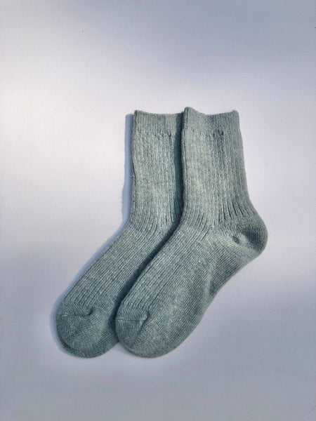 BILLY BAMBOO ICELAND WOOL SOCKS - neutral