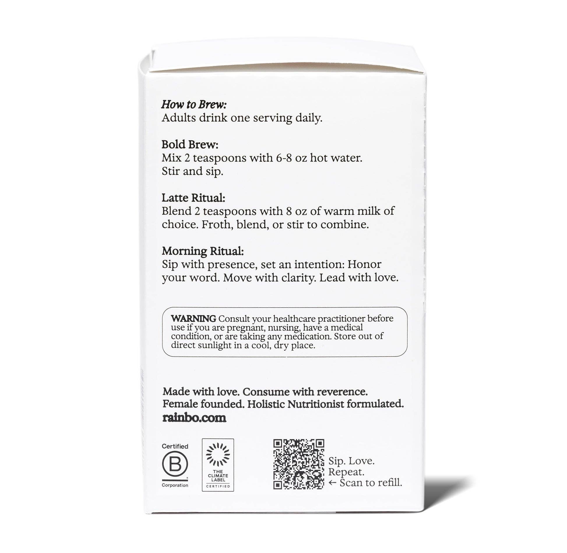 RAINBO Fungki - Herbal Mushroom Coffee Alternative - Carton (10 servings)