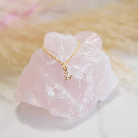 OH SO LOVELY CHERISH / Dainty Heart Charm Necklace