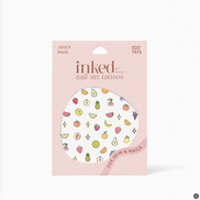 INKED BY DANI Juicy Nail Art Temporary Tattoo Pack