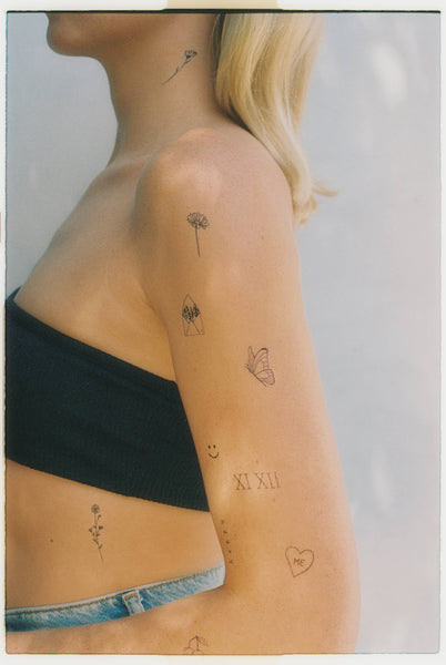 INKED BY DANI Feel Good Temporary Tattoo Pack