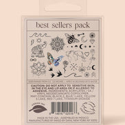 INKED BY DANI Best Sellers Temporary Tattoo Pack