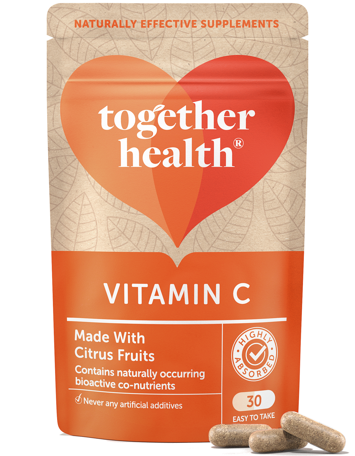 Together Health Vitamin C – Vegan – 30 Capsules