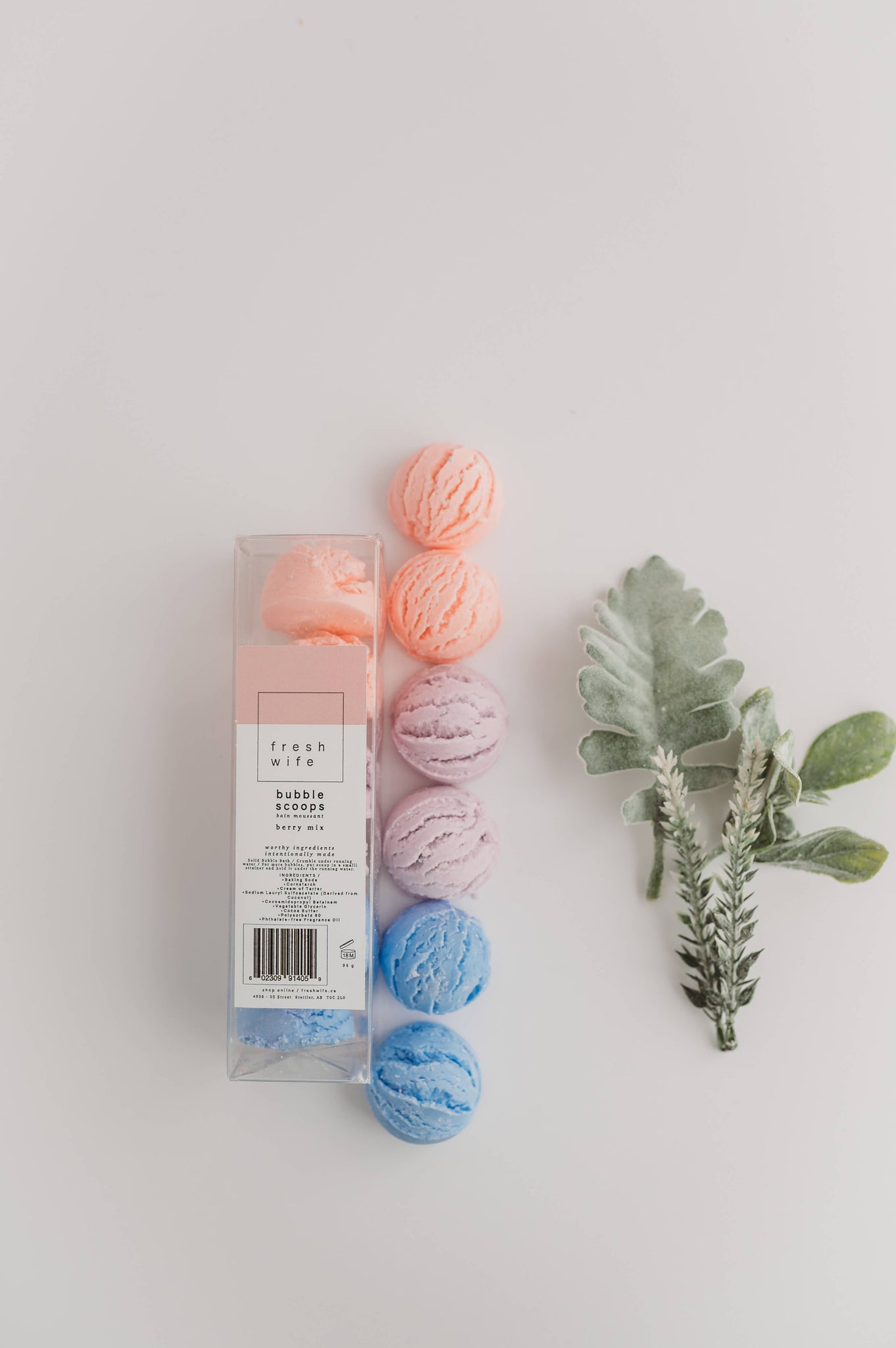 THE FRESH WIFE Mini Bubble Scoops - Berry Mix
