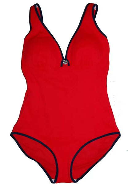 LAZYDAISYSWIMWEAR CrimsonElegance European One-Piece Swimwear