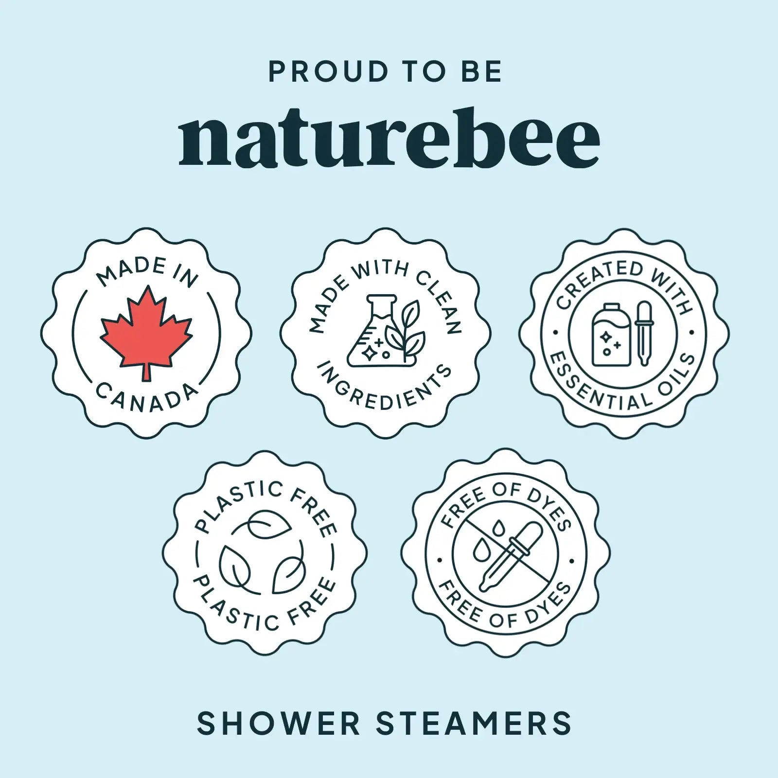 NATURE BEE Shower Steamers