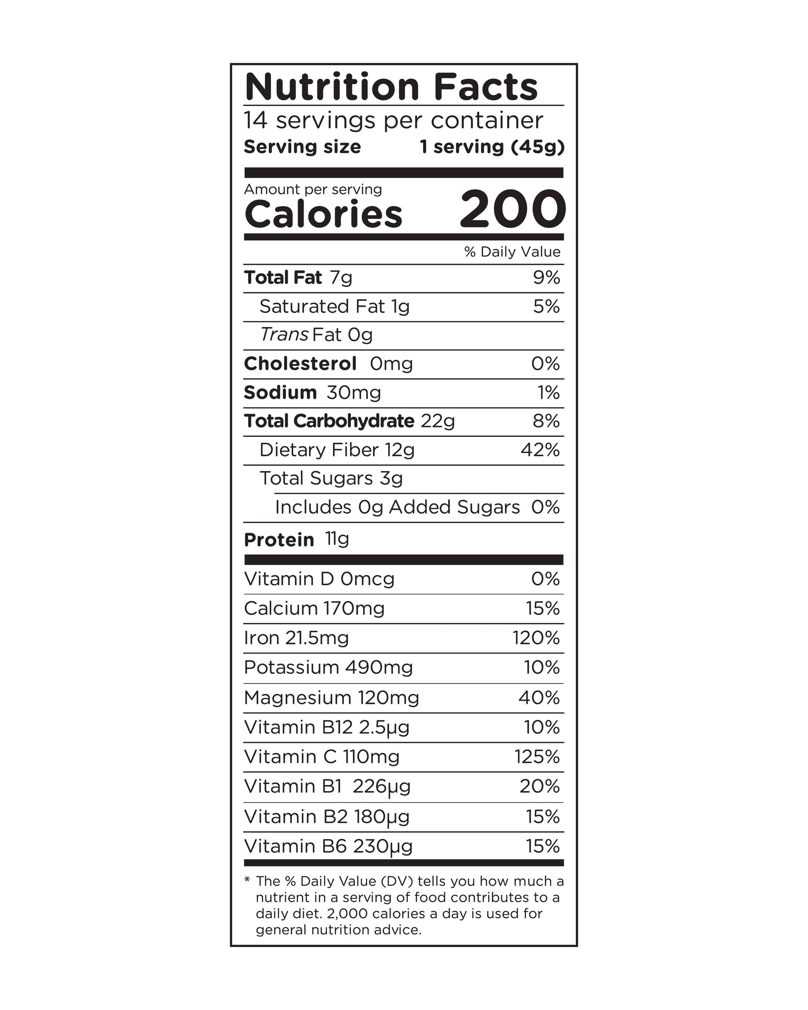 NOMZ Daily nourish superfood mix
