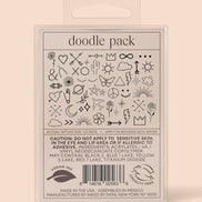 INKED BY DANI Doodle Temporary Tattoo Pack