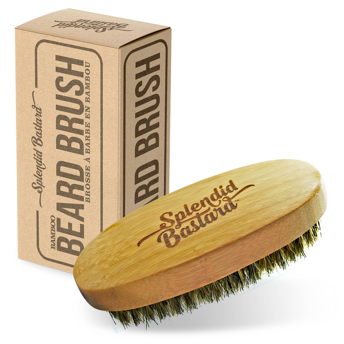 Splendid Bastard Beard Bamboo Beard Brush