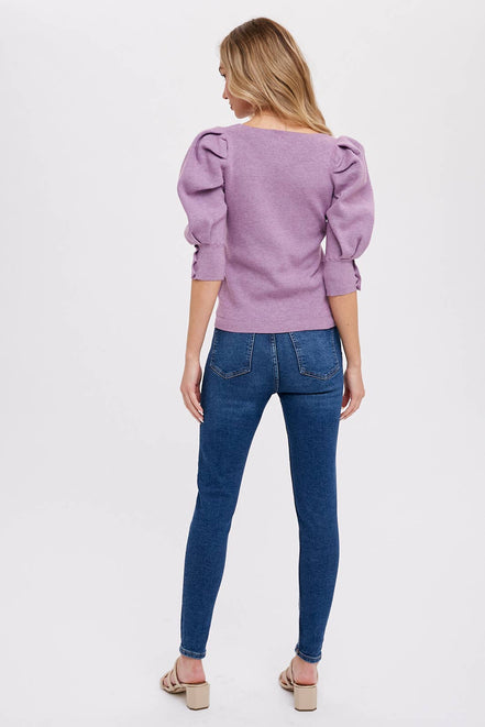 PUFF SHORT SLEEVE PULLOVER
