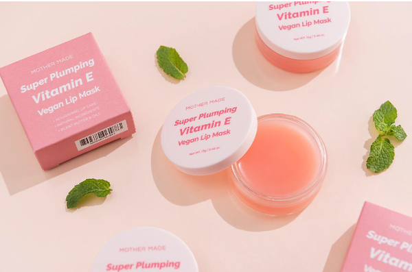 MOTHER MADE Super Plumping Vitamin E Vegan Lip Mask Balm