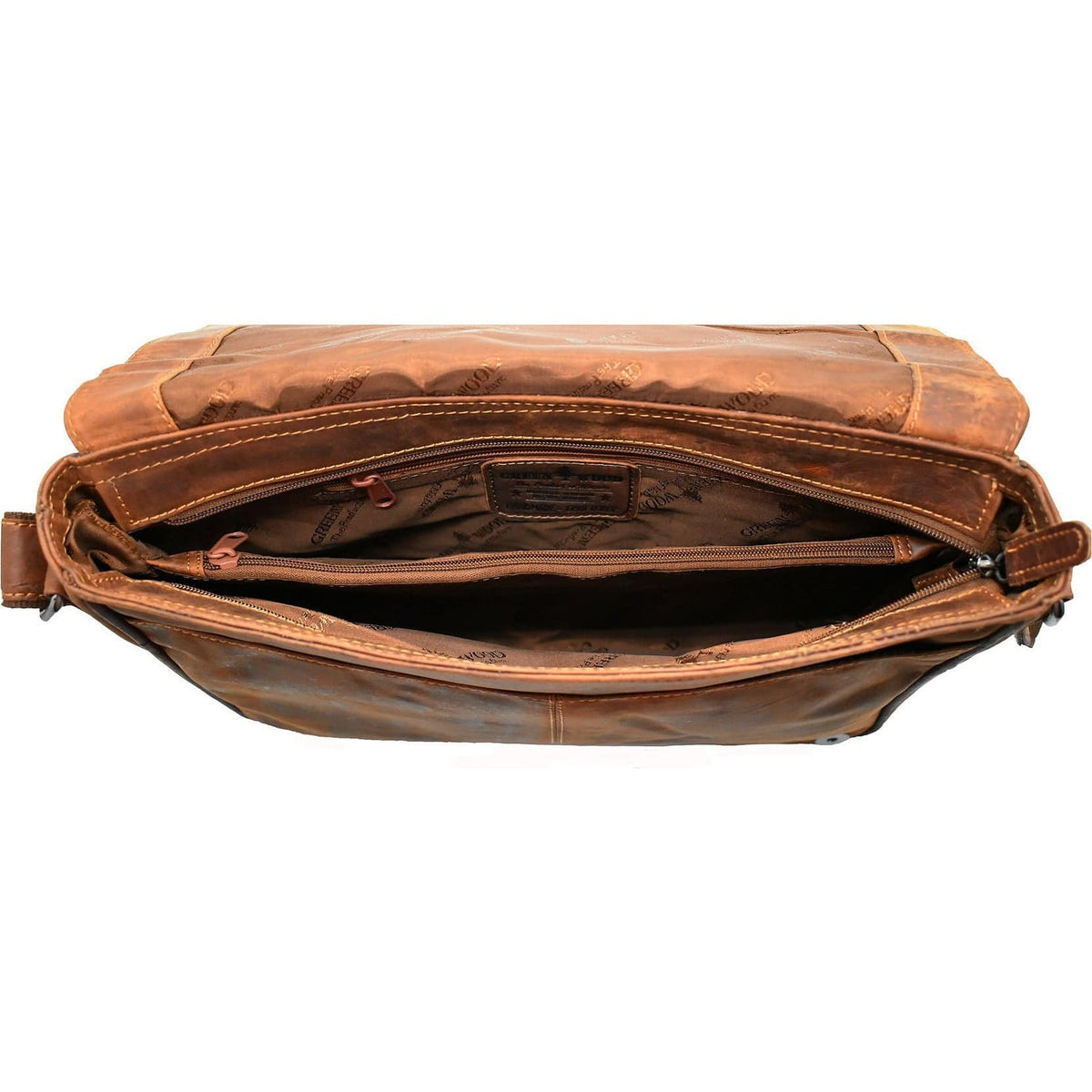 GREENWOOD LEATHER Leather Laptop Bag Berlin GW588