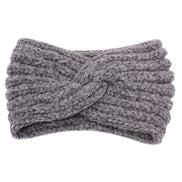 Knitted Bow Crochet Twist Ear Warm turban Headband