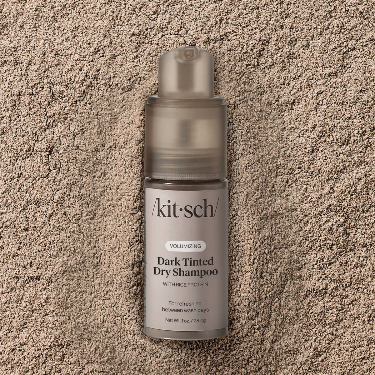 KITSCH Volumizing Rice Protein Dry Shampoo - Dark Tinted 1 oz