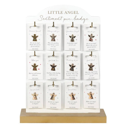 Angel Sentiment Pin
