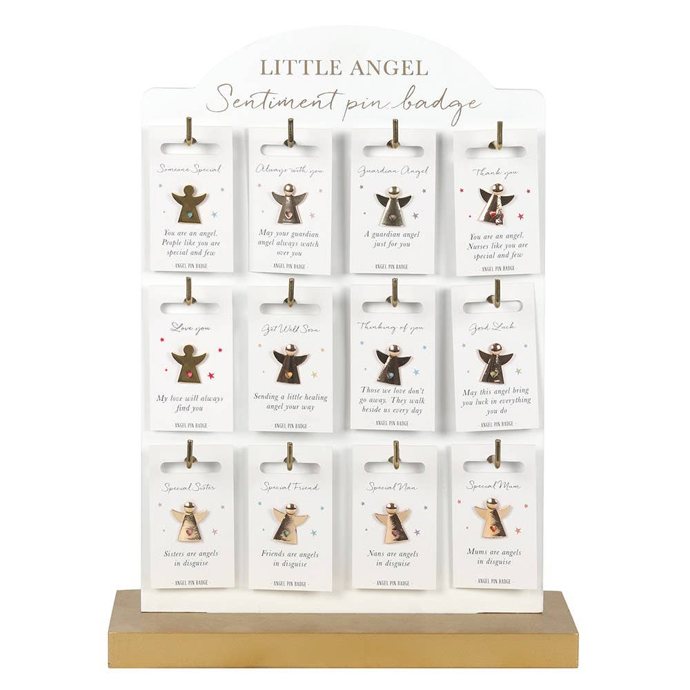 Angel Sentiment Pin
